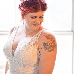 Oleg Cassini CWG888 Wedding Dress